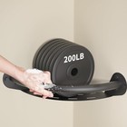 Shower Grab Bars Corner Organizer Durable Shelves Drill Shower Rack Bathroom