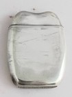 Early Sterling W  Copper Crest Dated 1862-1902 Match Safe