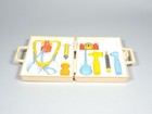 Vintage 1977 Fisher-price Medical Doctor s Kit With Case  936 Complete   Clean