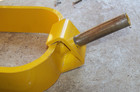 New Oem Hustler Zero Turn Caster Fork 117632  Unknown Model