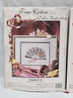 True Colors Ribbon Embroidery Kit Lot Oriental Fan Garden Trellis Open Heart 
