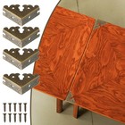 12 Pcs Decorative Corner Protectors Antique Bronze Edge Safety Guards 