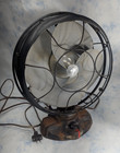 Vintage 12  Emerson Silver Swan 3-speed Oscillating Fan Art Deco