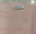 Ralph Lauren Pink Gingham Super Soft Cotton Baby Blanket Gift Girl