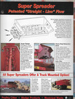 Meyer V-max Super Manure Spreader Model 2636 3245 3954 Specifications Brochure
