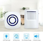 Wireless Entry Door Bell Welcome Motion Sensor Detector Gate Chime Alert Alarm