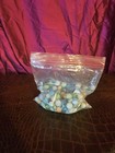 Vintage Lot Of 200  Swirl Glass Decorative Marbles