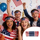 2026 World Cup Flag Headband Usa Mexico Argentina Brazil Football Fan Hair Band