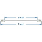 6 Inch Short Rj11 6p4c Male Telephone Wall Phone Cable Cord Line Landline