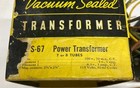 Vacuum Tube Power Transformer Unused  700v C t 