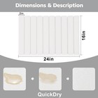 Large Stone Dish Drying Mat For Kitchen Counter equipped Dish Rack  Diatomaceous