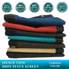 Ifenceview Zip Ties And 3  Tall  Balcony Deck Fence Privacy Screen Cover Fabric