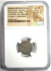 Julius Caesar Ar Denarius Silver Elephant Coin 49 Bc - Certified Ngc Choice Vf