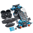 1 10 Rc Aluminium Alloy Carbon Shaft Drive Touring Car Frame For Tamiya Tt01 Rc