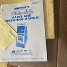 Original  Vintage Arcade Video Game Owners Manual        Galaxian Midway