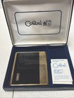 Vintage Colibri Gold Tone Cigarettecase In Original Box