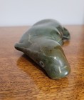 Soapstone Inuit Seal Hand Carved Figurine From Canada Signed   Dated 1978 7 