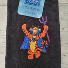 Vintage Disney Winnie The Pooh -tigger- Halloween Embroidered Fingertip Towel