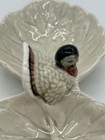 Mco Vintage Thanksgiving Turkey   Leaves Candy Relish Condiments Dish - Japan