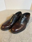Florsheim Hamilton Saddle Oxford Shoes Burgundy Black Leather Men s Size 10 5 D