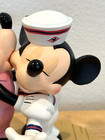 Vintage Disney Cruise Line  ship Mates  Mickey And Minnie Mouse Figure Figurine