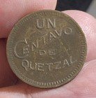 Guatemala Km237 1 Centavo 1925 Low Mintage 325k 