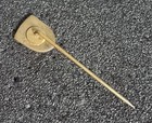 Porsche Lapel Pin Logo 70s Glazed  01  Vintage   Original - Dimensions 9x12mm