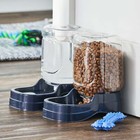 Life Gravity Pet Feeder  Blue  X-small  For Cats And Dogs  2 Pound Capacity
