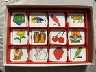 Vintage 1980s Milton Bradley Original Memory Card Matching Game 1 Set Missing