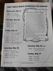 Original 2001 Bishop California Annual Mule Days Rodeo Program Vintage 