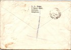 1951 Registered Kowloon British Hong Kong  Airmail Cover To London England