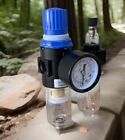 1 4   Air Compressor Oil Water Separator Regulator Moisture Trap In Line Filter