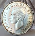 1940 Canada 50 Cents Silver Coin George Vi