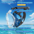 Full Face Snorkel Mask  Snorkeling Gear For Adults  Scuba Mask Diving Dry Top