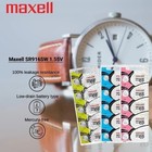 2 X Maxell Sr916sw 373 1 55v Silver Oxide Button Cell Watch Battery -   