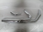 17-24 Harley Davidson Touring Chrome Exhaust Heat Shields Oem