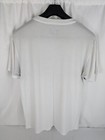 Yonex T-shirt Men s Xl White Geometric Logo  blue   Black  Tennis Tee