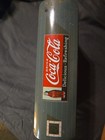 Coca-cola Storefront Advertising Tin Box Green Beige Red Soda Theme