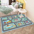 Kids Car Play Mat Rug Non Slip Road Traffic Carpet Educational Area Toy Floor