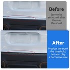 Rear Bumper Protector For 2025 2026 Subaru Forester  not For Wilderness   Abs   
