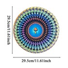 Record Slipmat 12 Inch Optical Illusion Slipmat Animation Turntable 