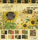 Graphic 45  let It Bee  Package Bundle 12x12 8x8 Embellishments  ships Free 