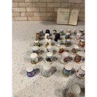 Sewing Thimble Hand Painted Porcelain Bundle