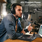 Professional 4-channel Dj Mixer With 99 Dsp Effects And Bluetooth Connectivity