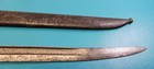 Antique Colt Model 1855 French 1842 Or    Bayonet Sword     Scabbard Tr390