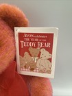 Vtg Avon Orange Teddy Bear Celebration 2002 Heart Hand 12  Plush Toy W sound
