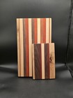 Custom Handcrafted Natural Wood Walnut Butcher Block Cutting Board Rolling Pin