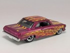 2017 Hot Wheels Super Treasure Hunt Pink flames  63 Chevy Ii Rr