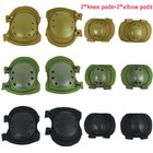 Tactical Military Safety Guard Gear Army Elbow   Knee Pads Sports Protection Pad