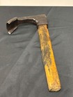 Antique Swedish Hand Forged Carving Axe Bowl Adze